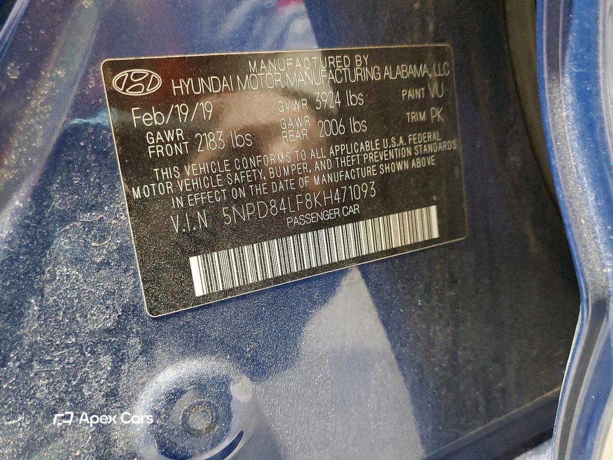Hyundai Elantra 2019