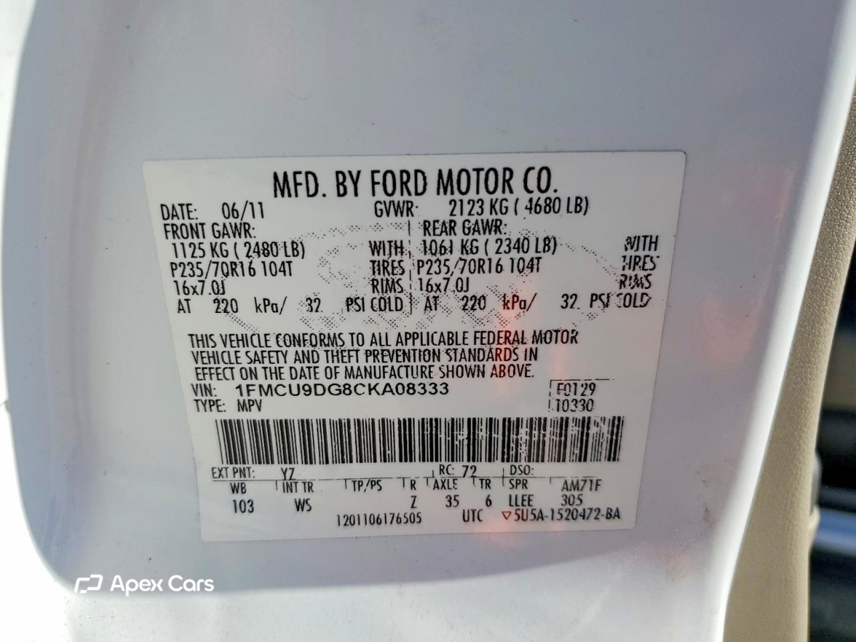 Ford Escape 2012