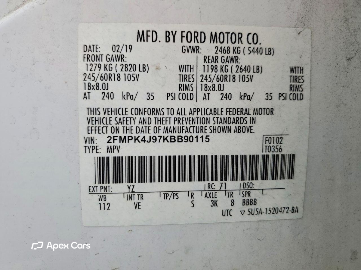Ford Edge 2019