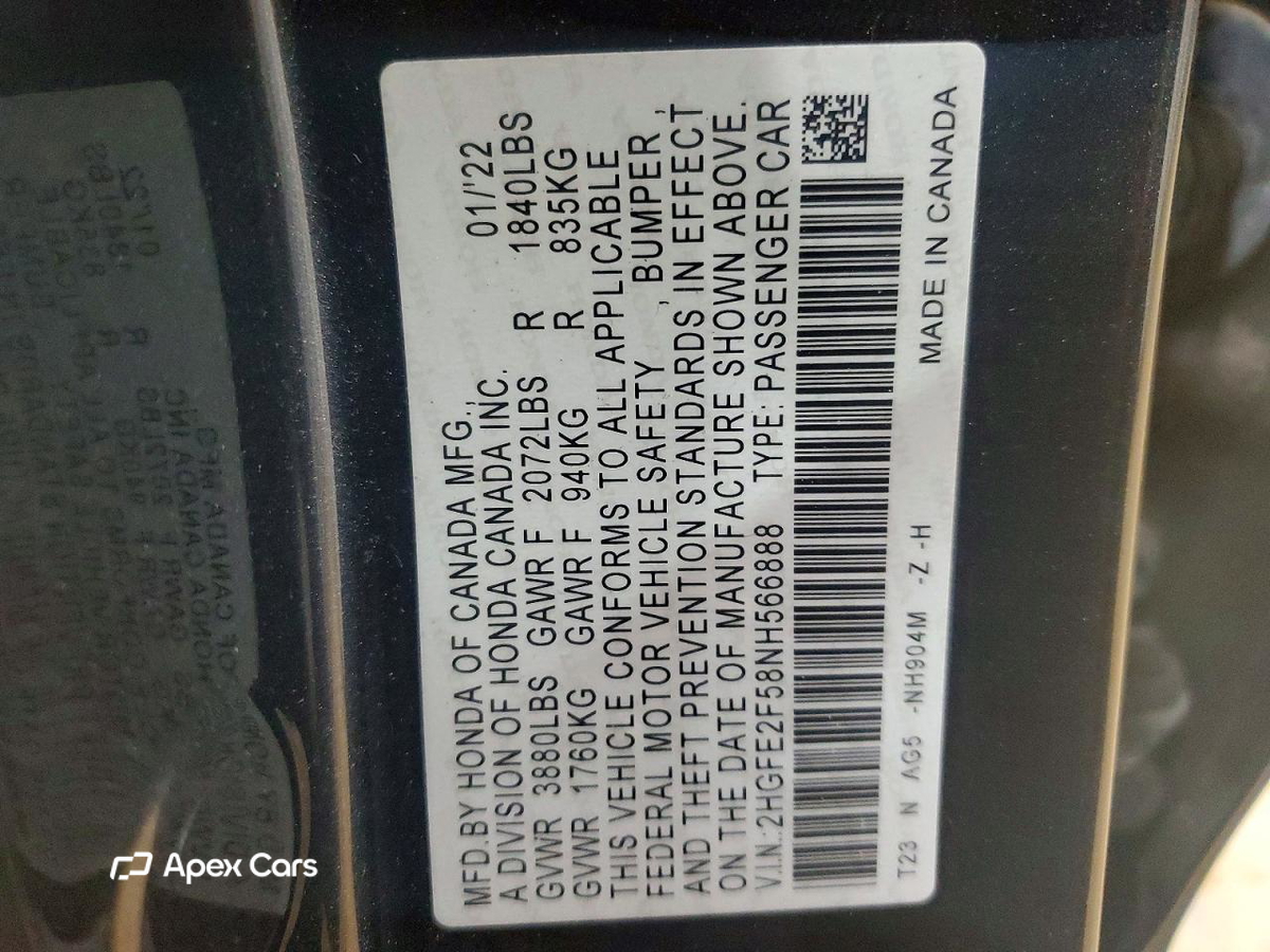 Honda Civic 2022