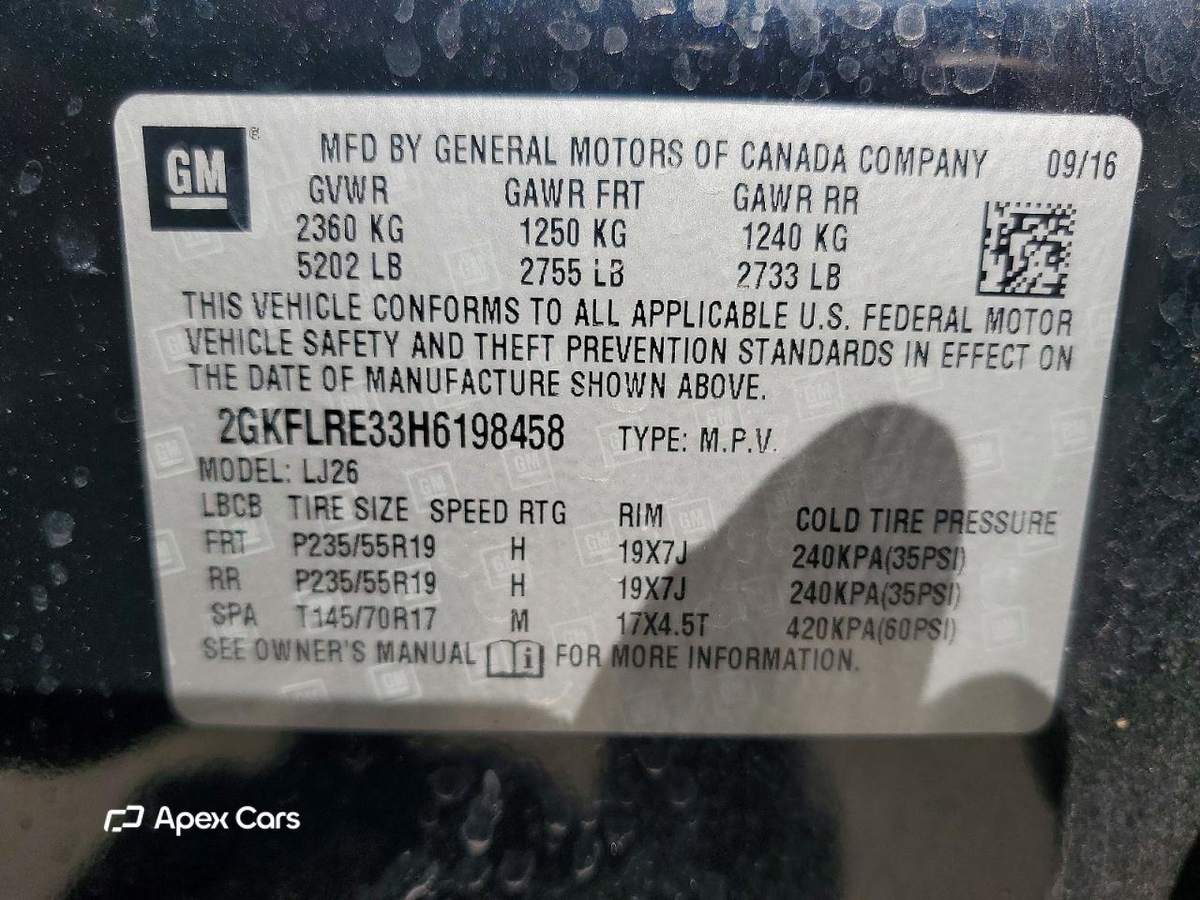 GMC Terrain 2017