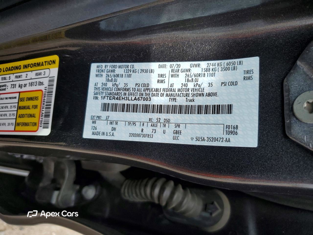 Ford Ranger 2020