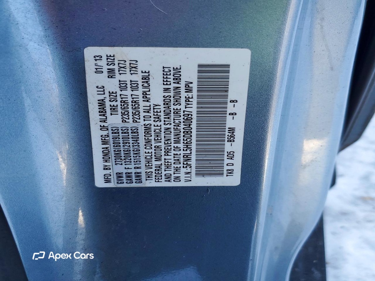 Honda Odyssey 2013