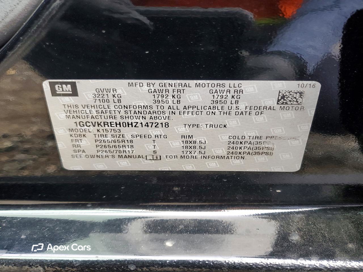 Chevrolet Silverado 2017
