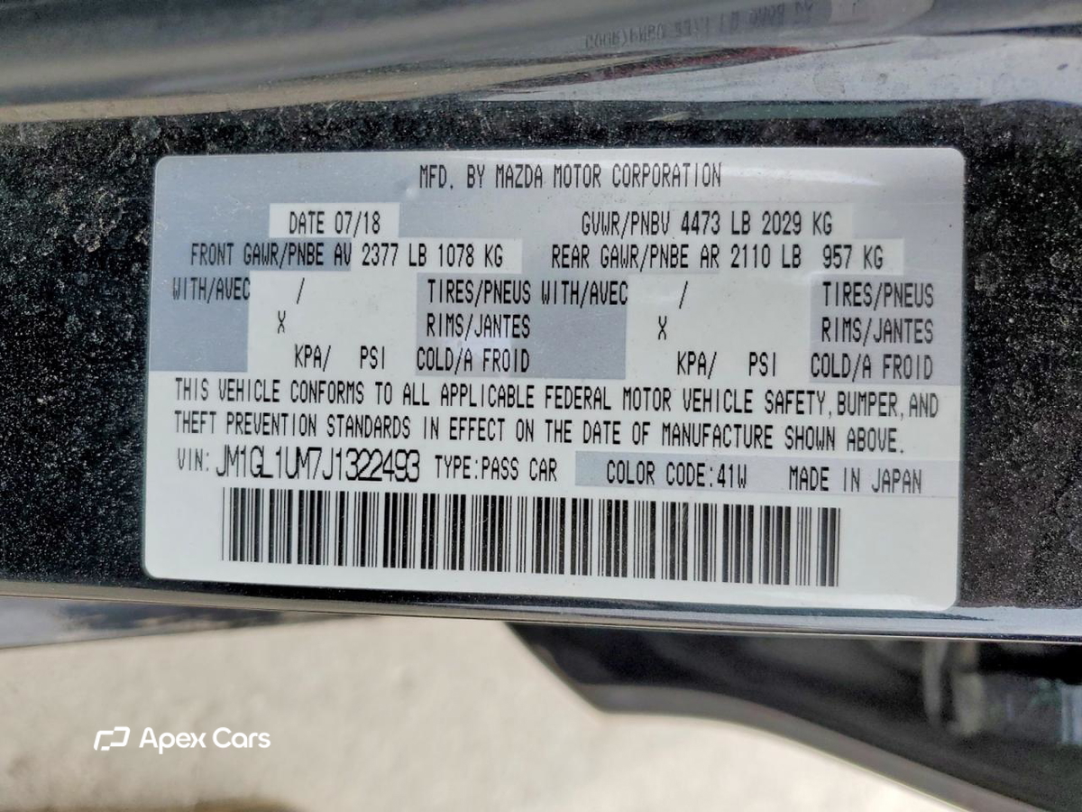Mazda 6 2018