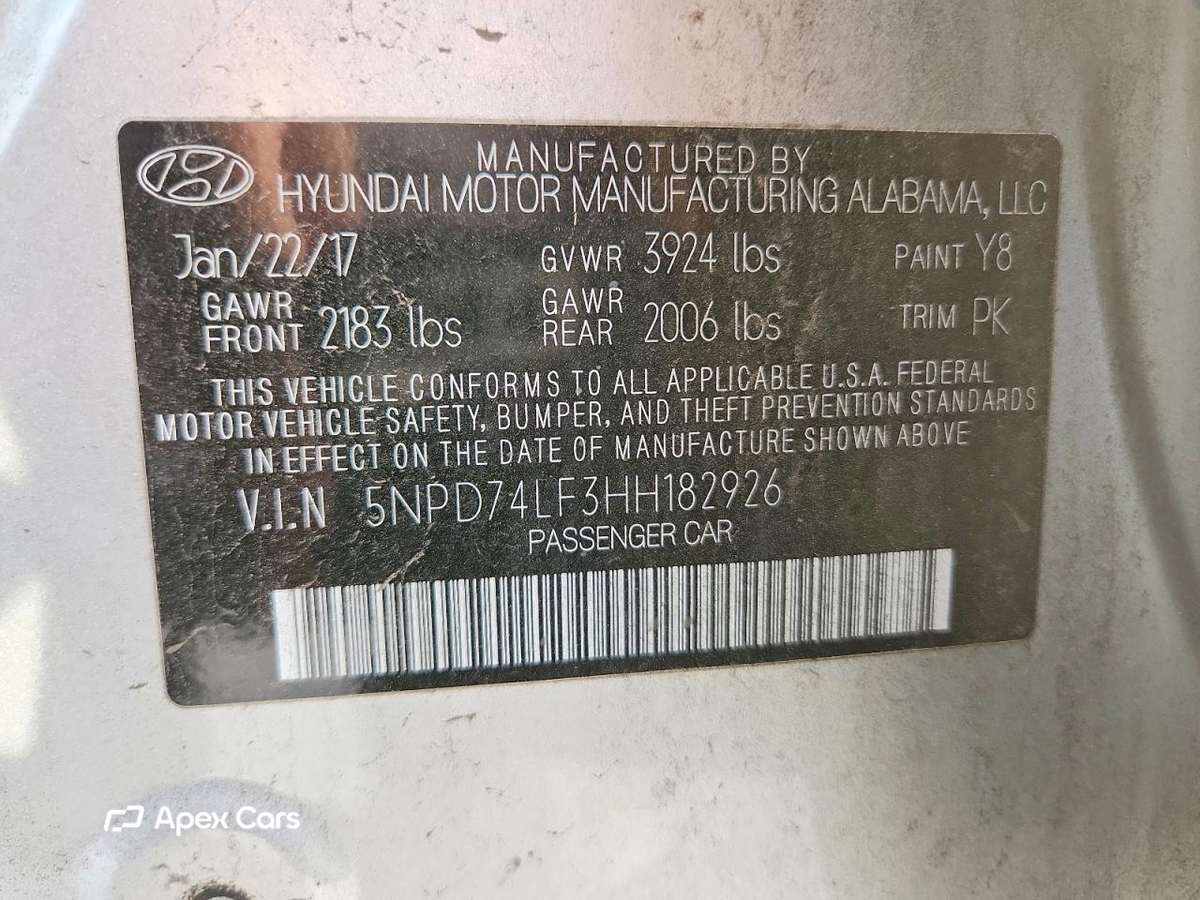 Hyundai Elantra 2017