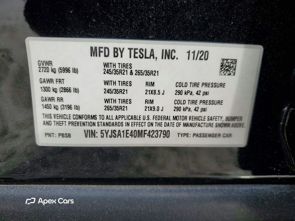 Tesla Model S 2021