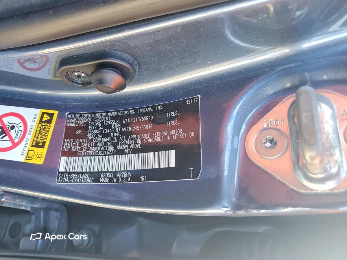 Toyota Highlander 2018