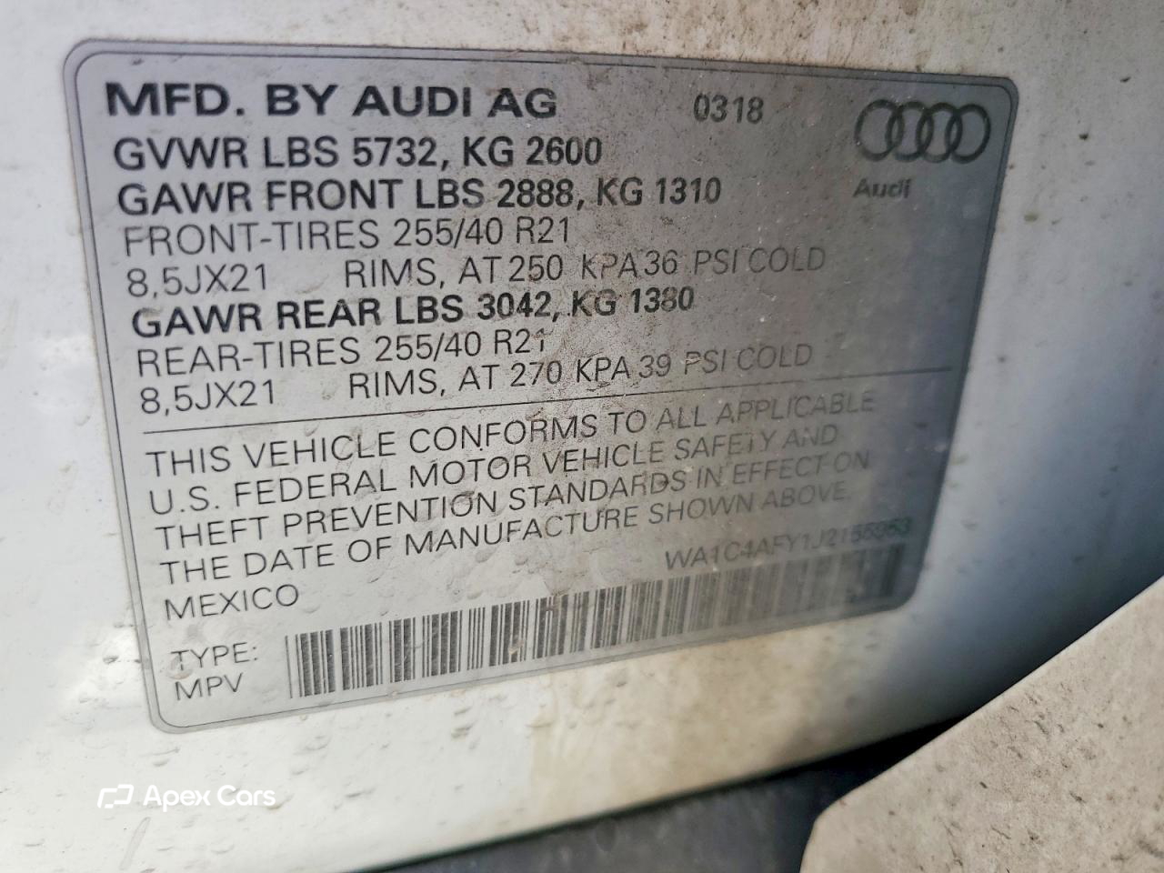 Audi SQ5 2018