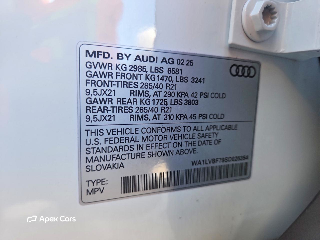 Audi Q7 2025