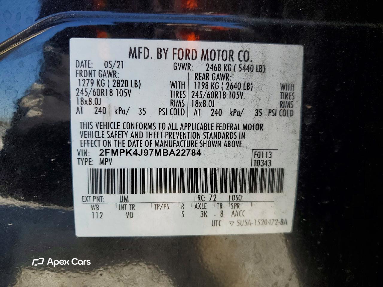 Ford Edge 2021