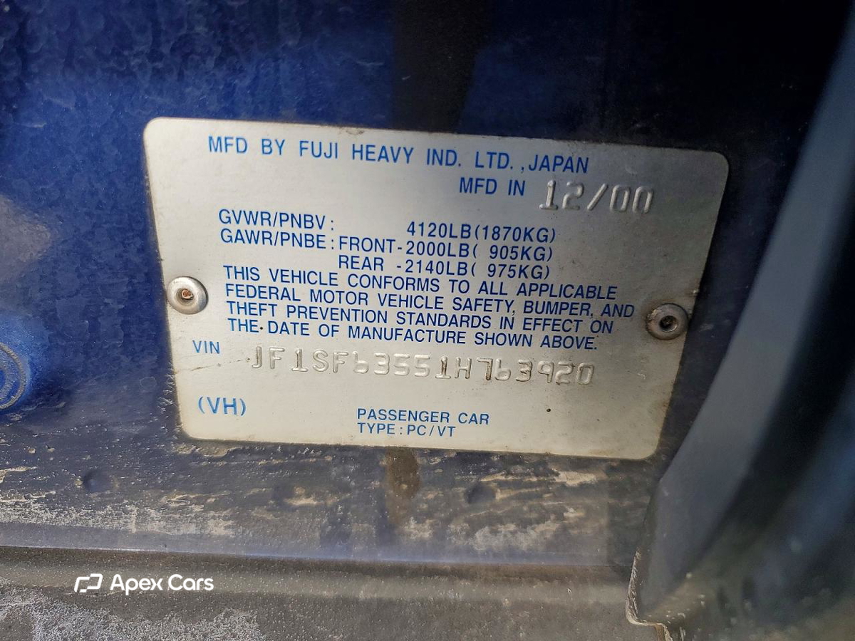 Subaru Forester 2001