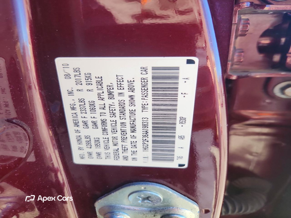 Honda Accord 2010