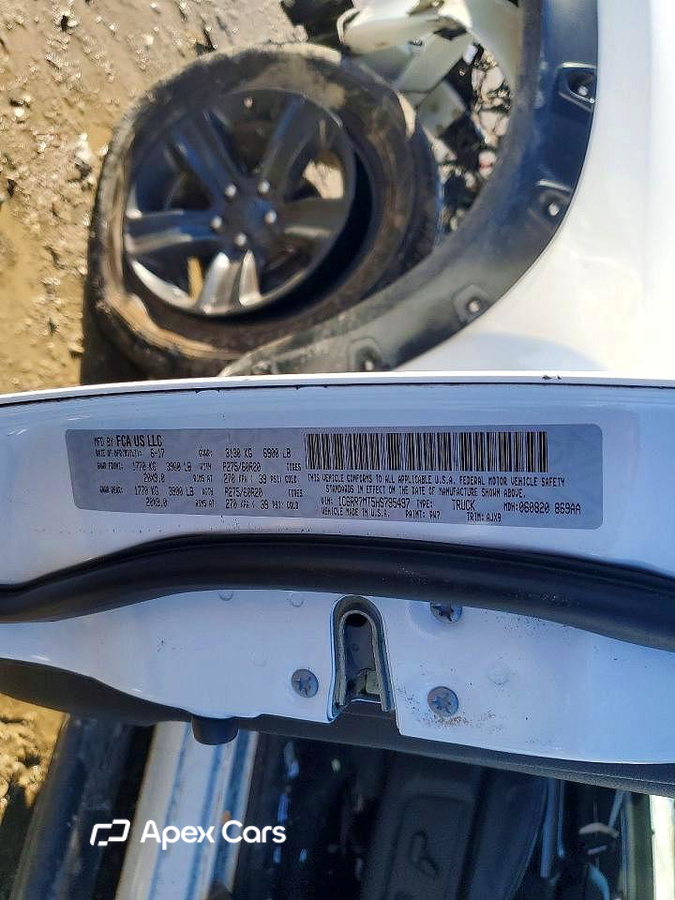 RAM 1500 2017