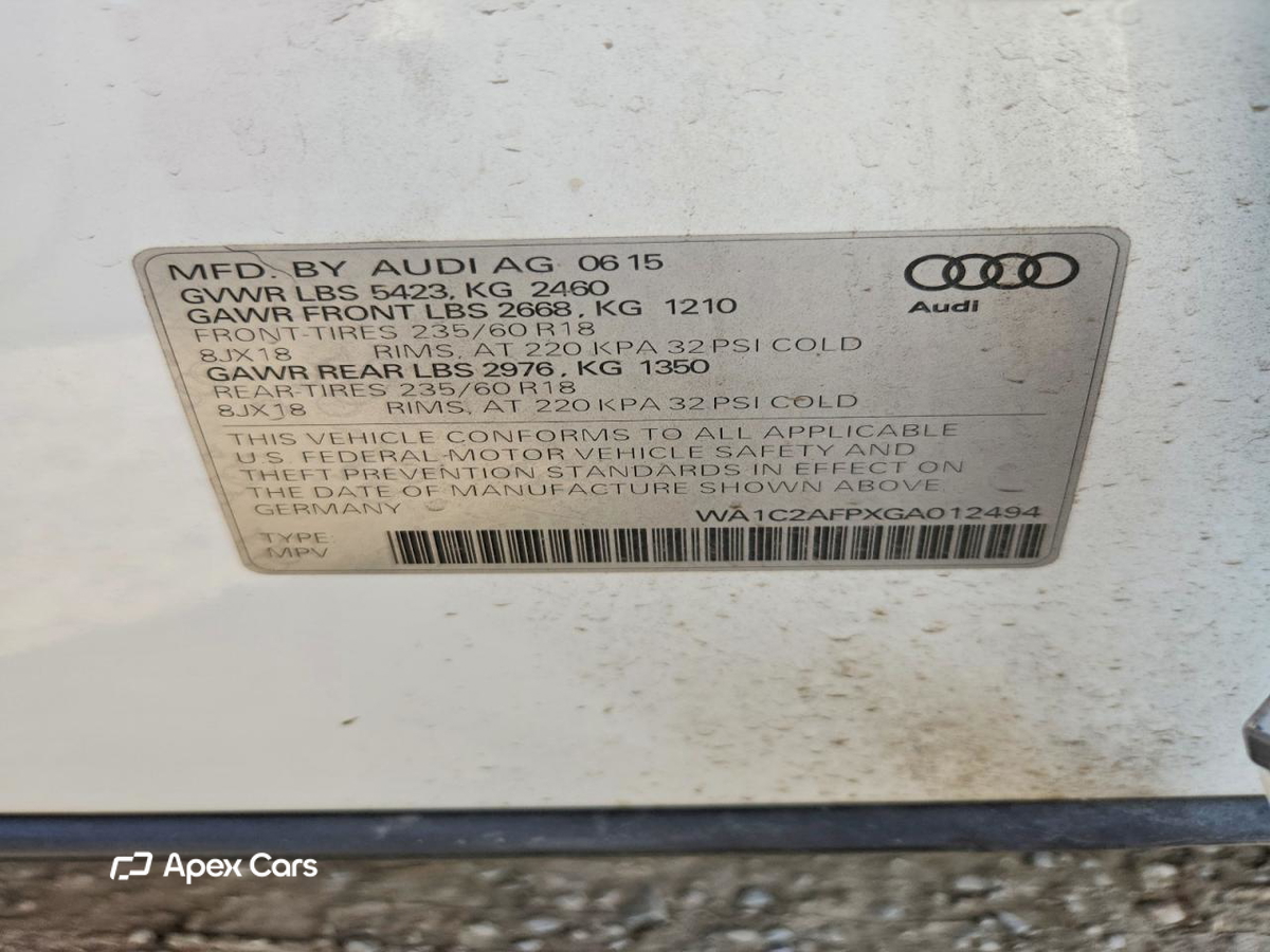 Audi Q5 2016