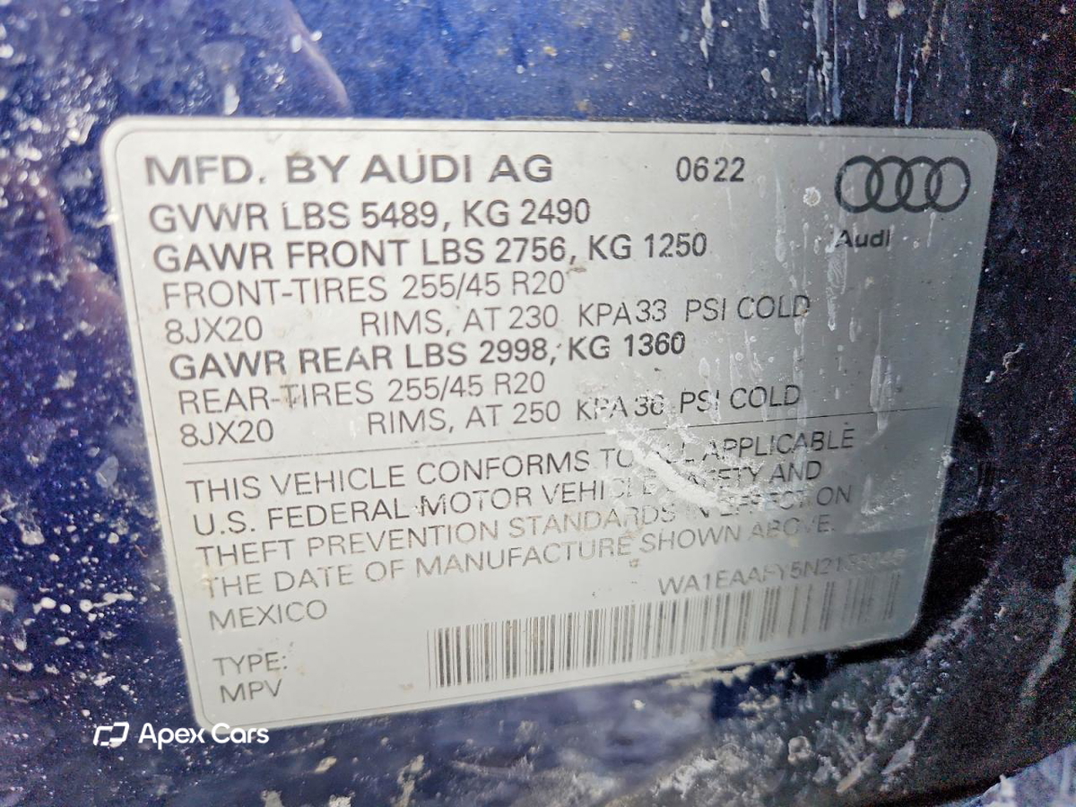 Audi Q5 2022