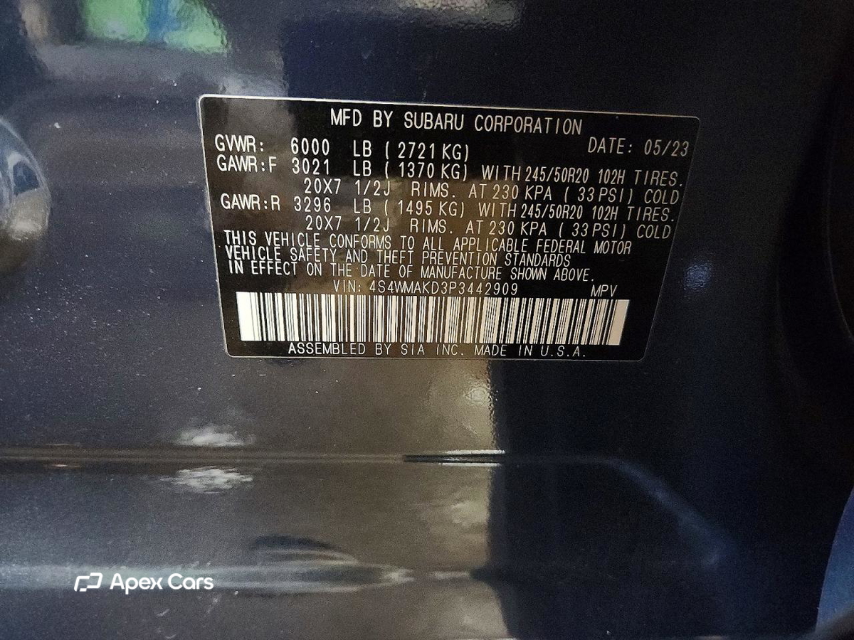 Subaru Ascent 2023