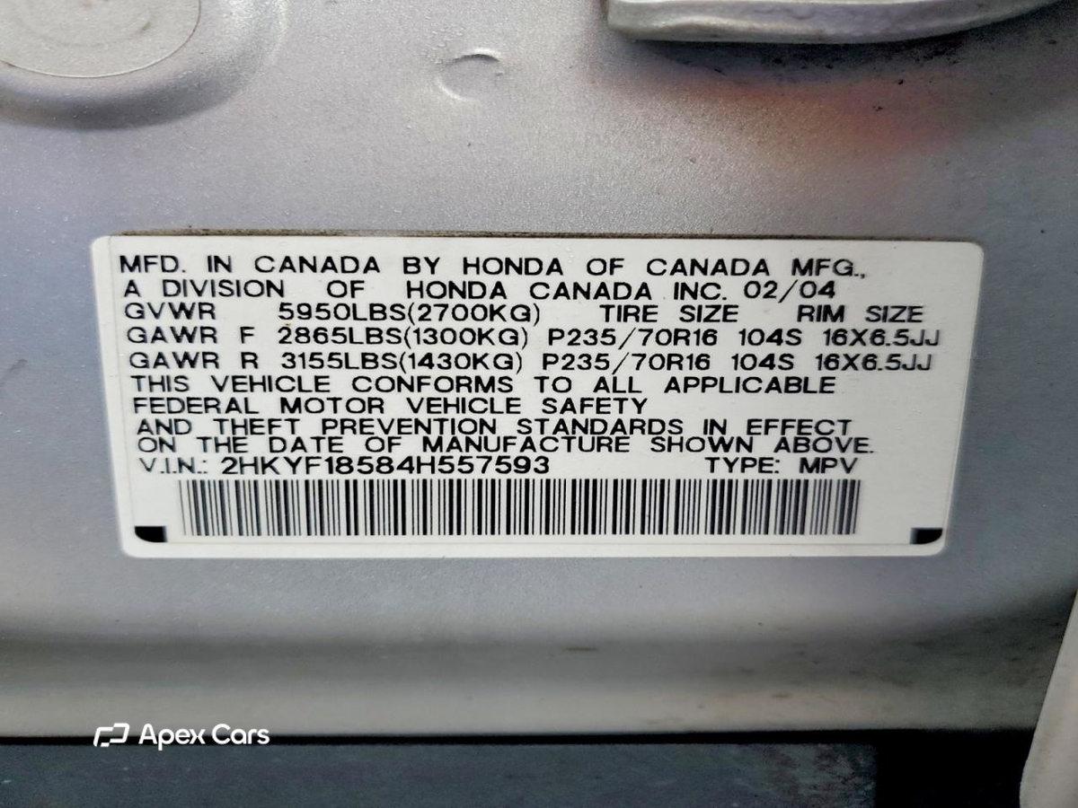 Honda Pilot 2004