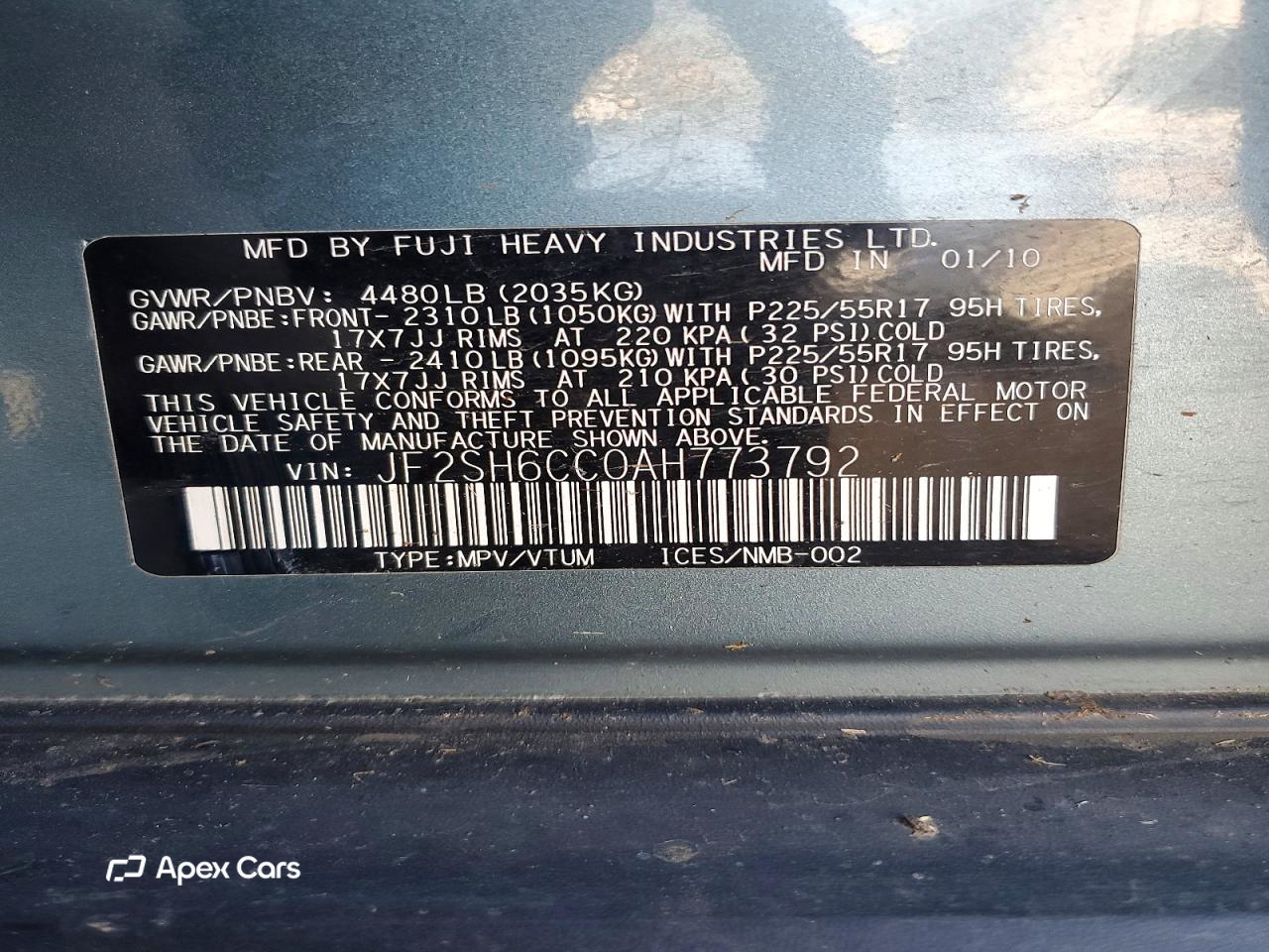 Subaru Forester 2010