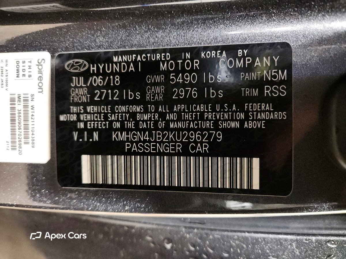Genesis G80 2019