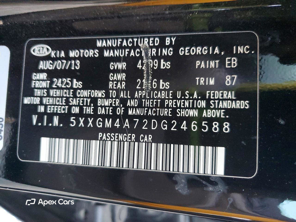Kia Optima 2013