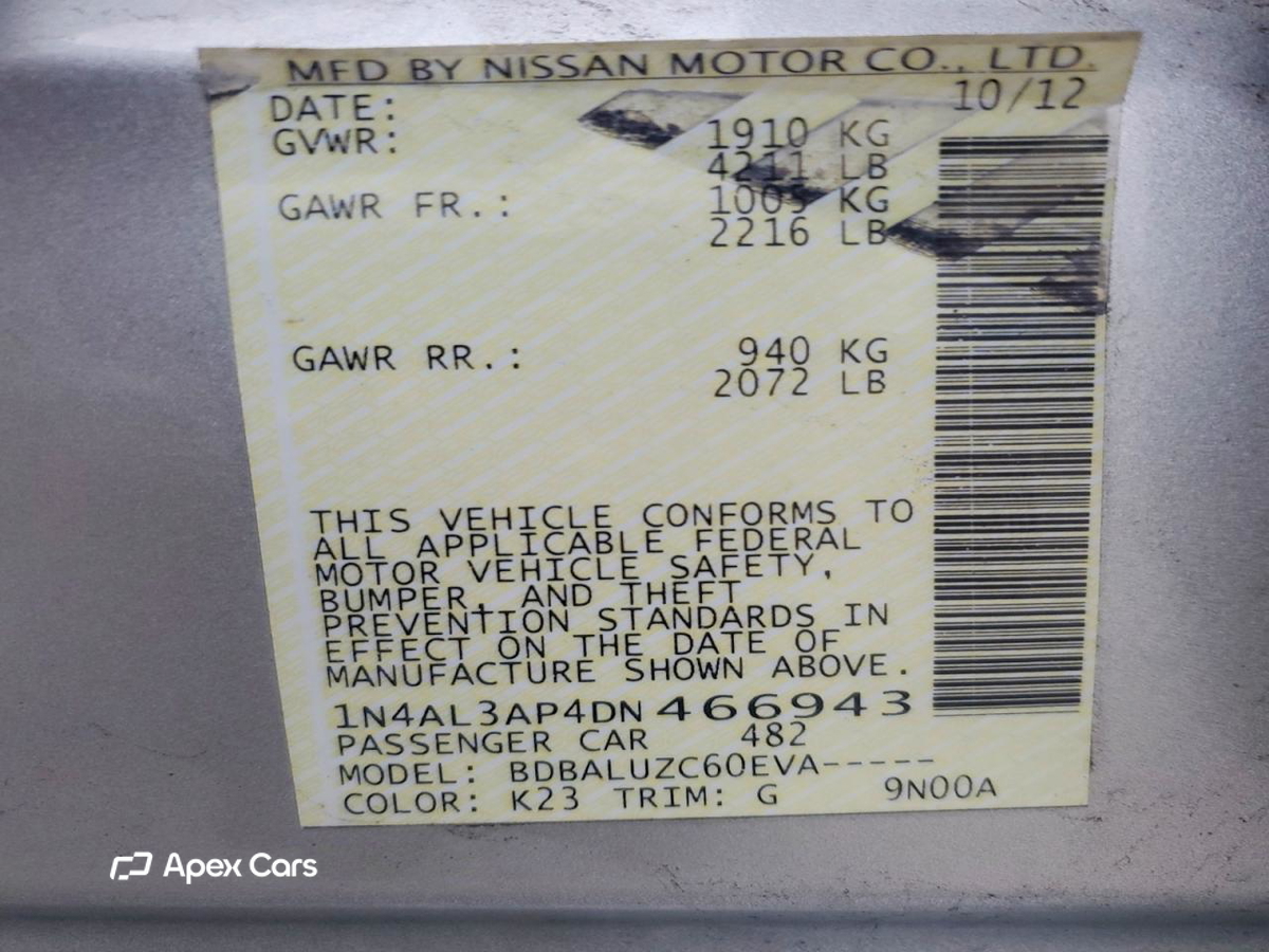 Nissan Altima 2013