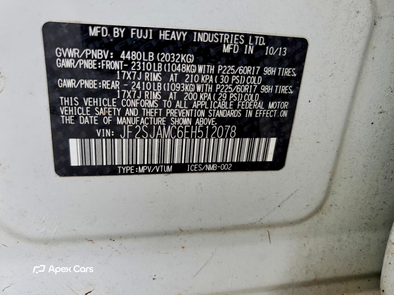 Subaru Forester 2014