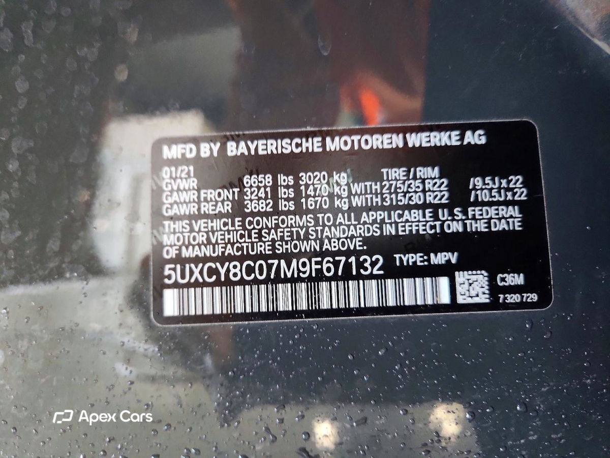 BMW X6 2021