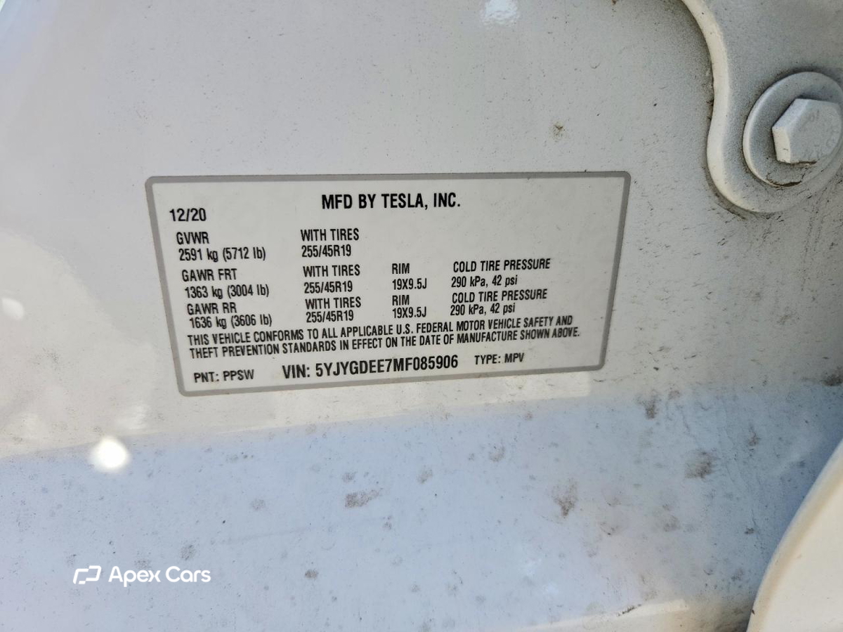 Tesla Model Y 2021