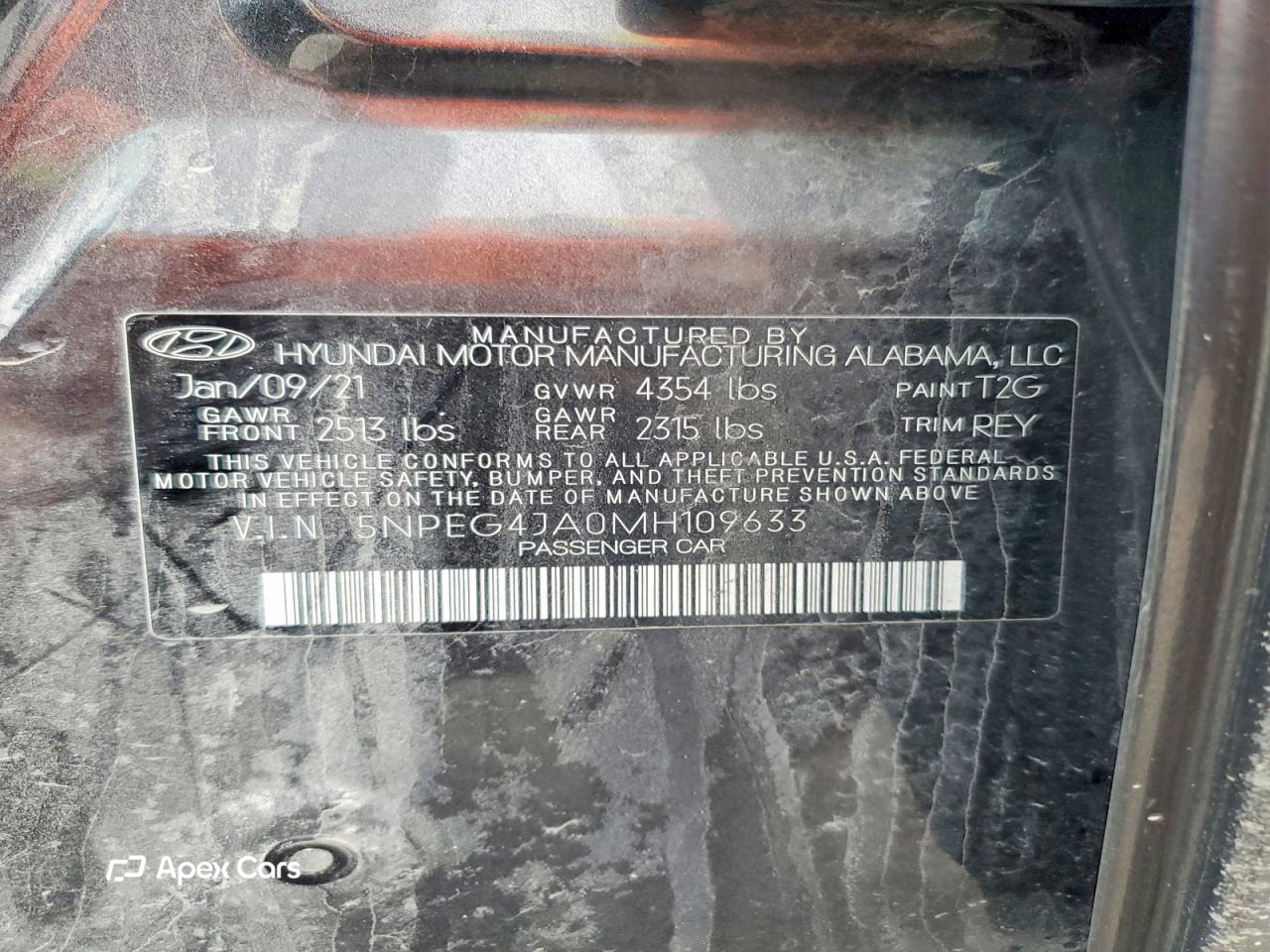 Hyundai Sonata 2021