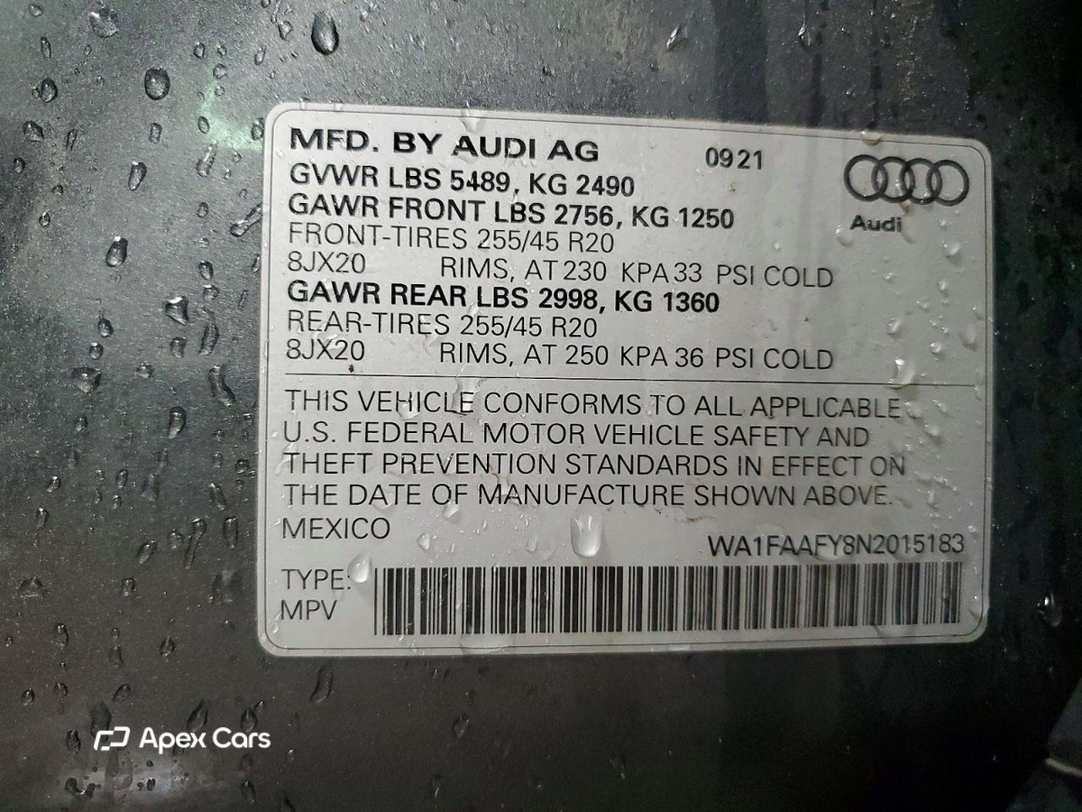 Audi Q5 2022