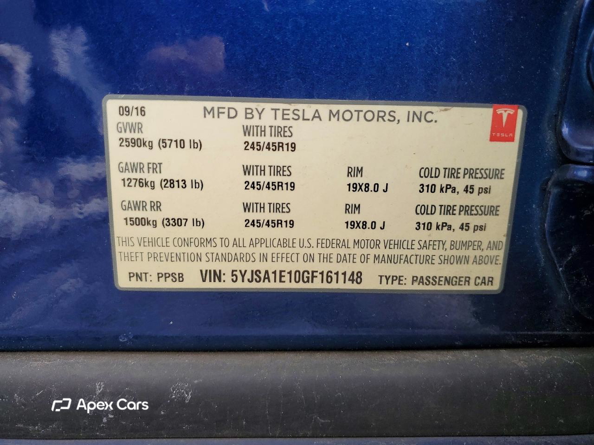 Tesla Model S 2016