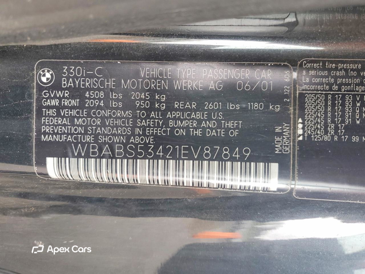 BMW Series 3 2001