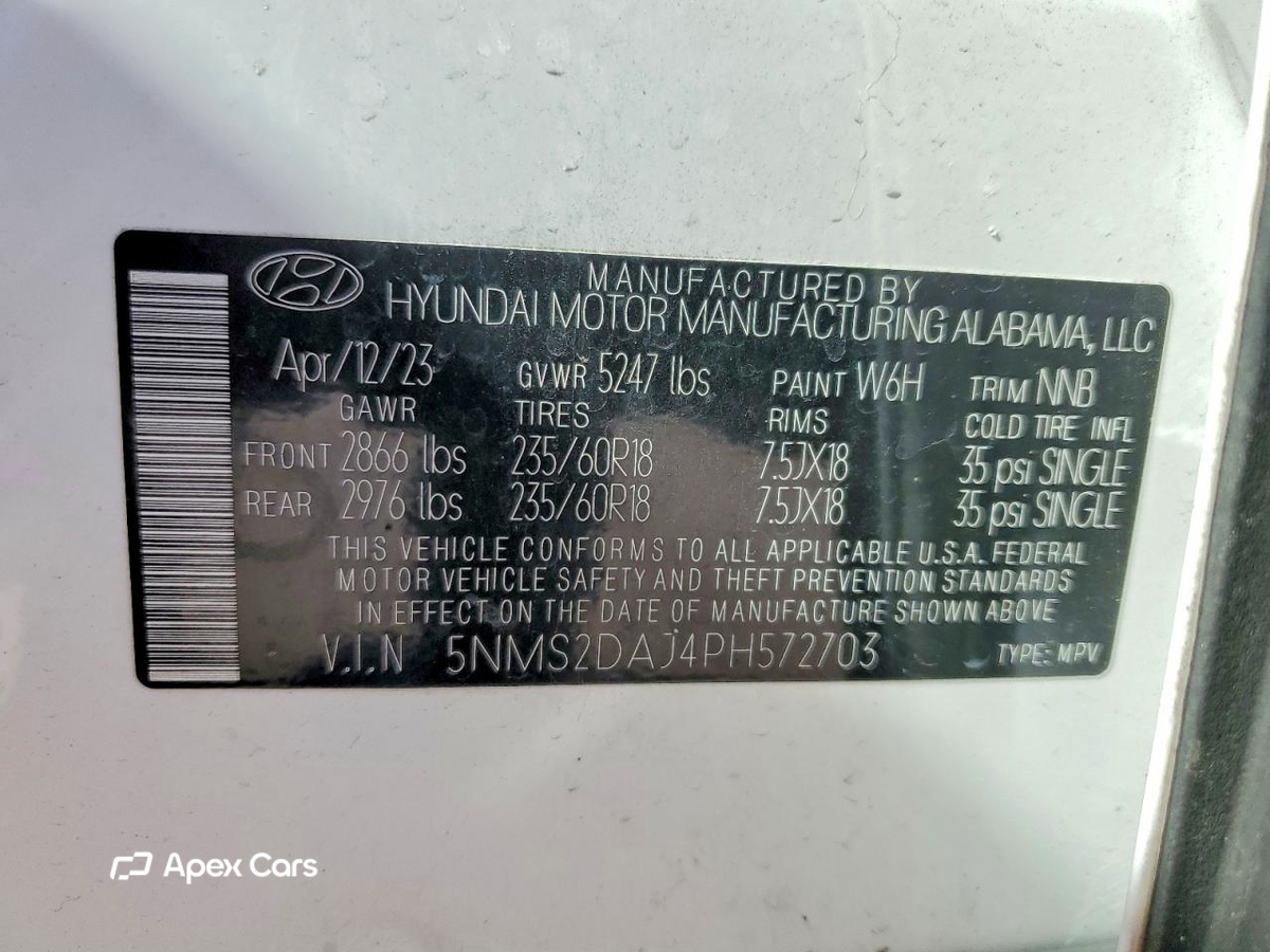 Hyundai Santa Fe 2023