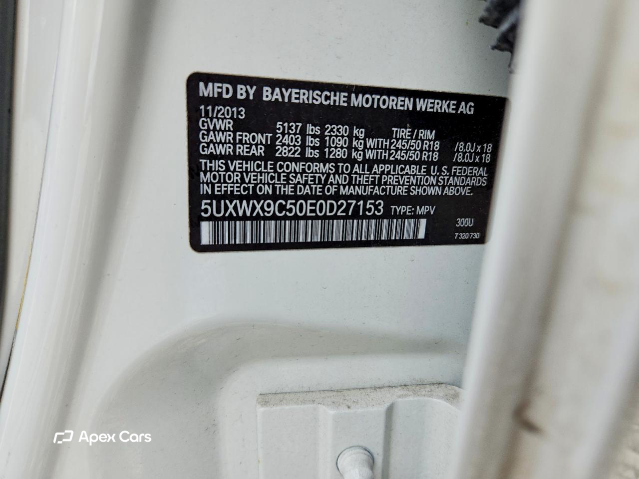 BMW X3 2014