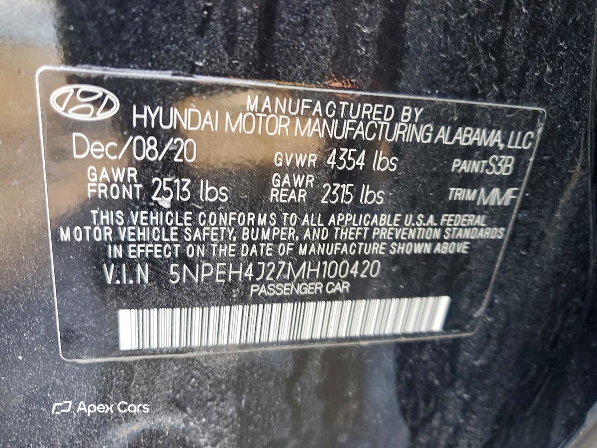 Hyundai Sonata 2021