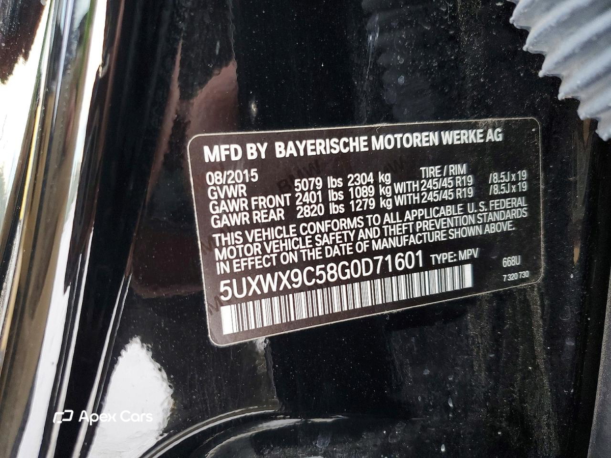 BMW X3 2016