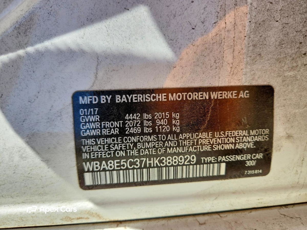 BMW Series 3 2017