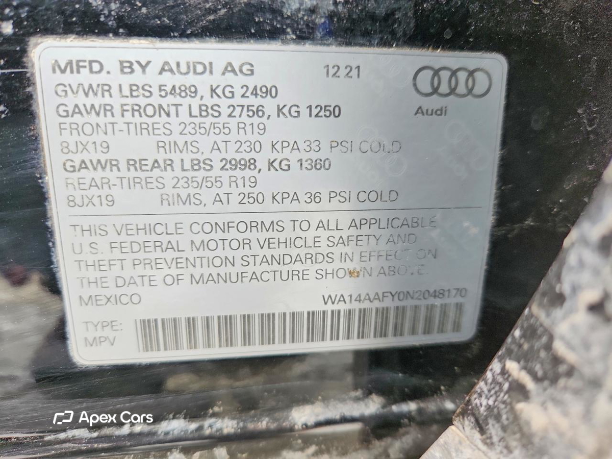 Audi Q5 2022