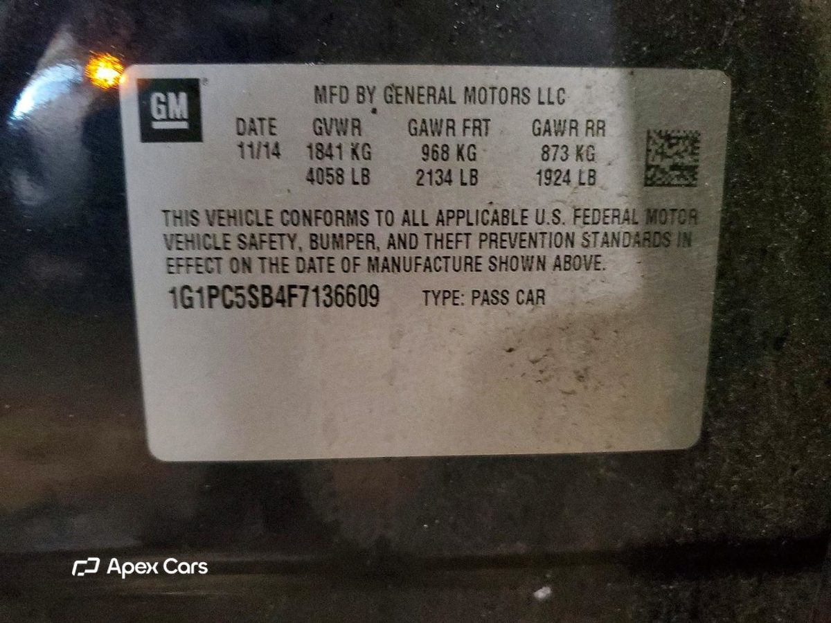 Chevrolet Cruze 2015