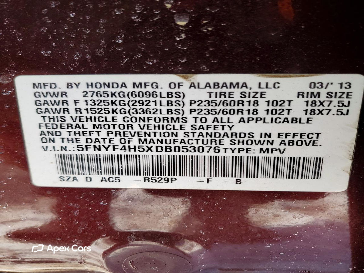 Honda Pilot 2013