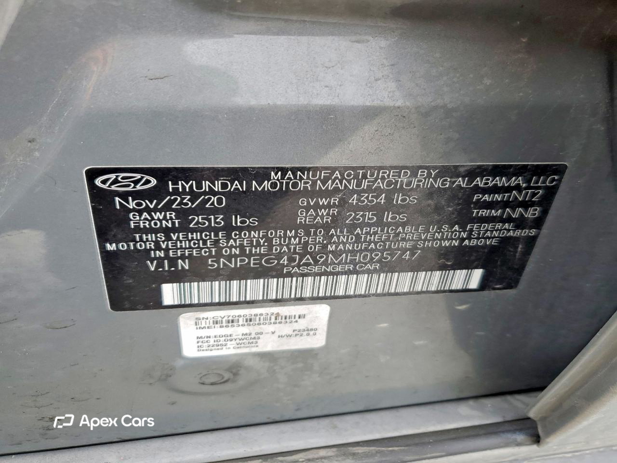 Hyundai Sonata 2021