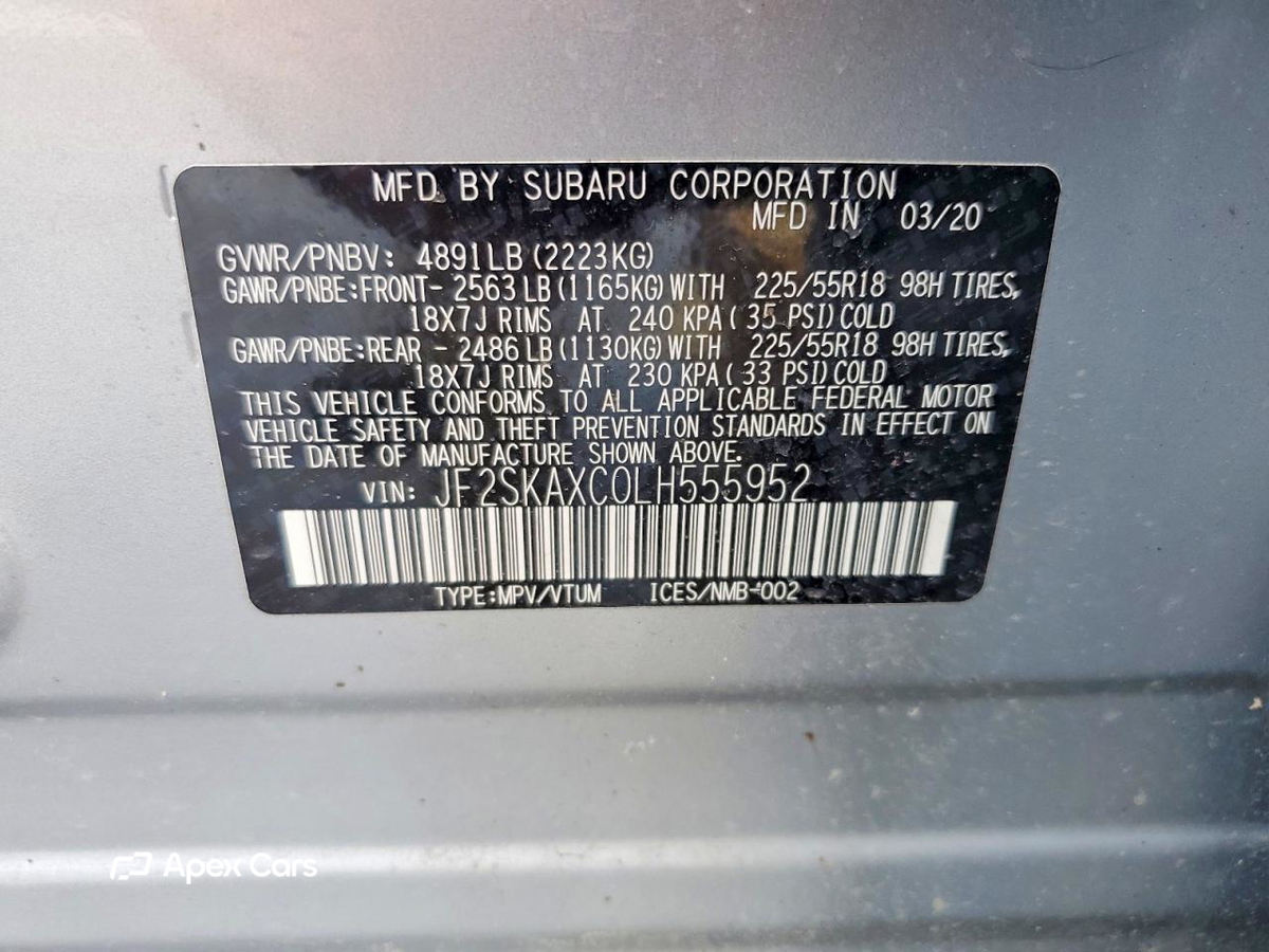 Subaru Forester 2020