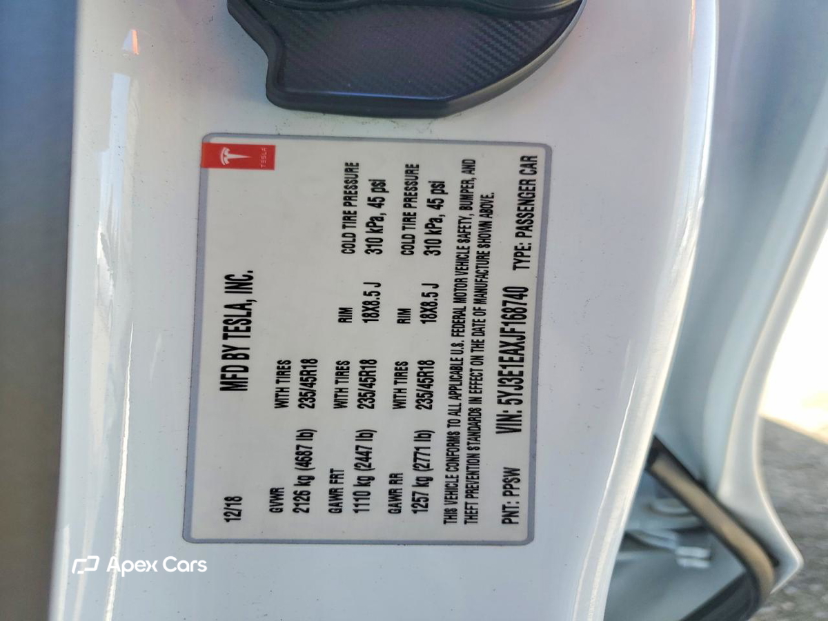 Tesla Model 3 2018