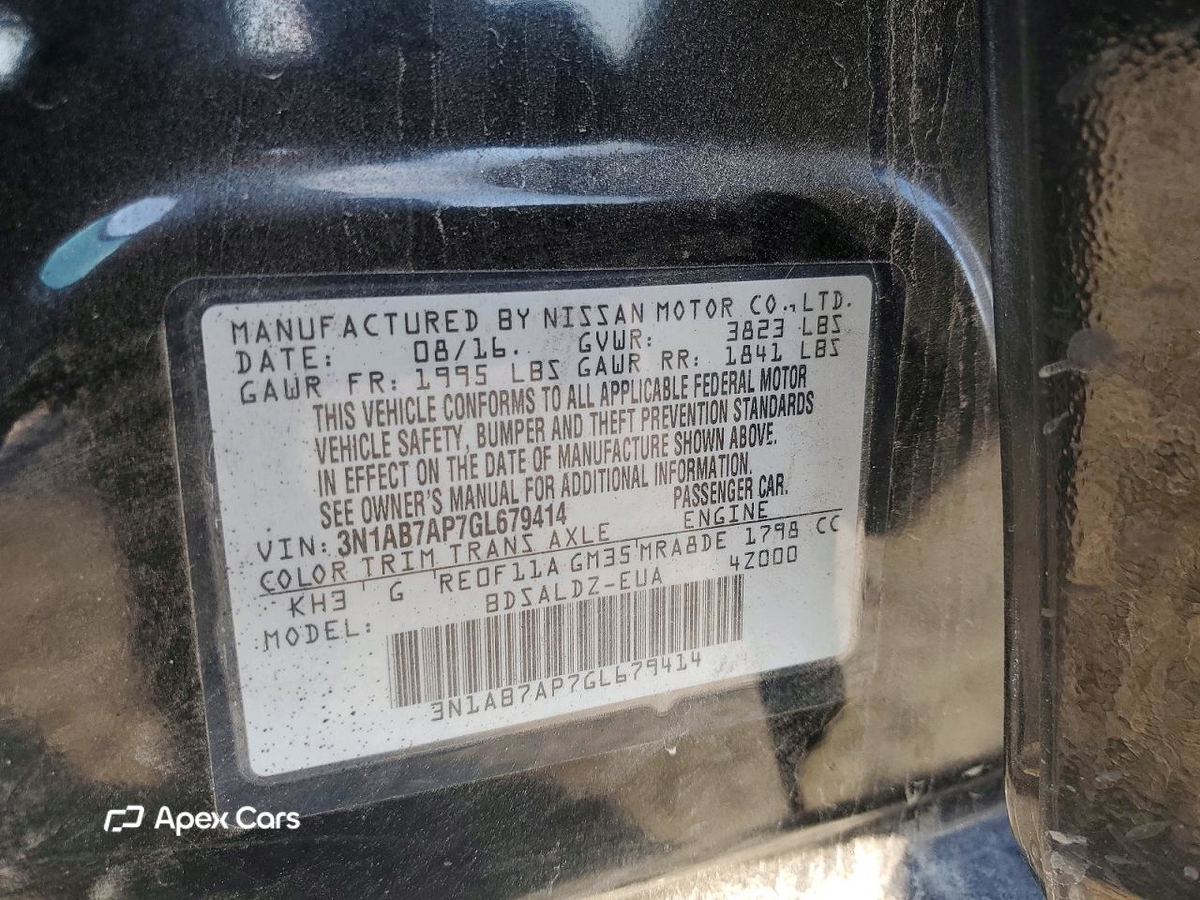 Nissan Sentra 2016