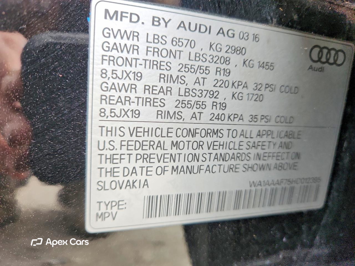 Audi Q7 2017