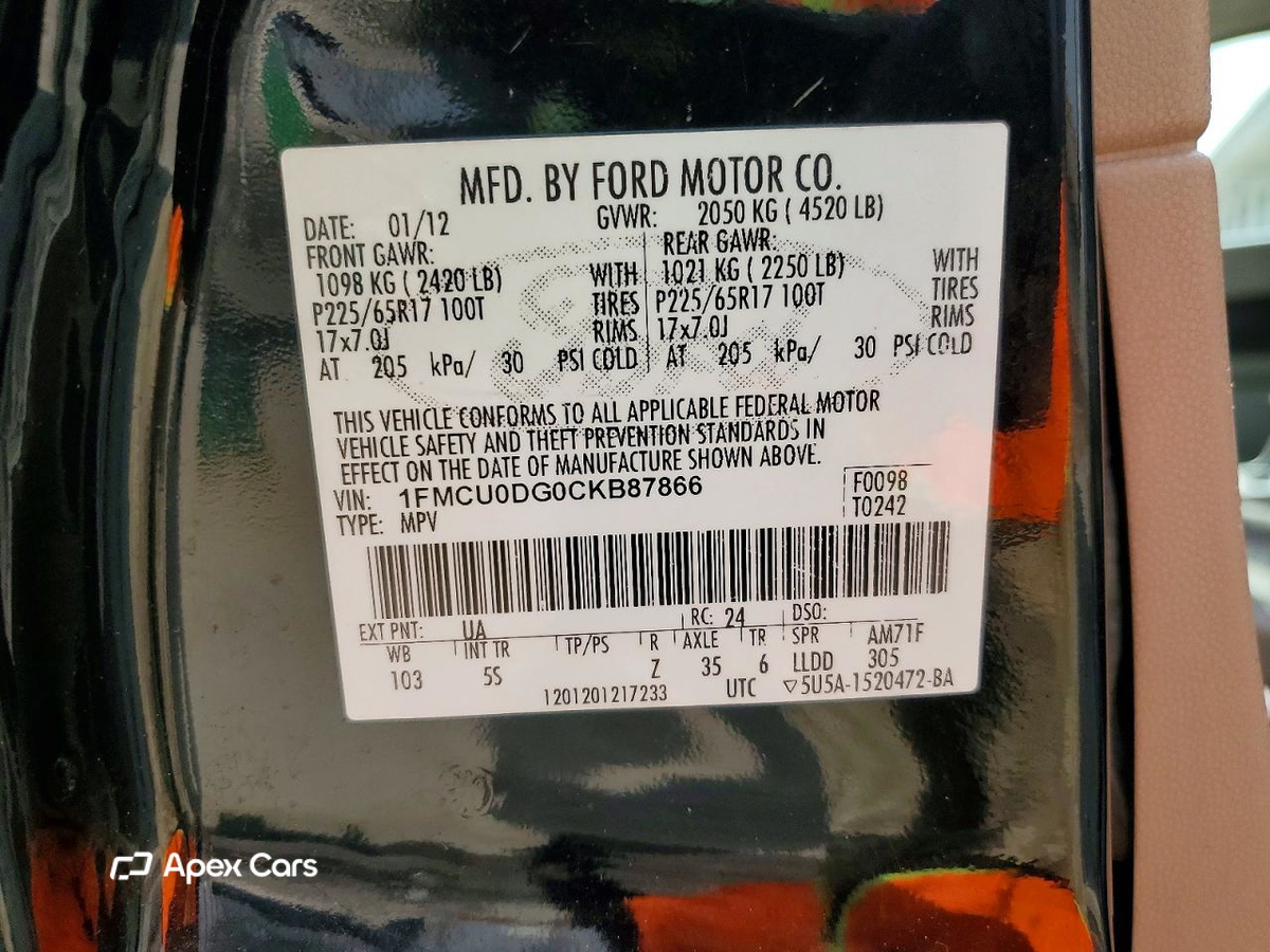 Ford Escape 2012
