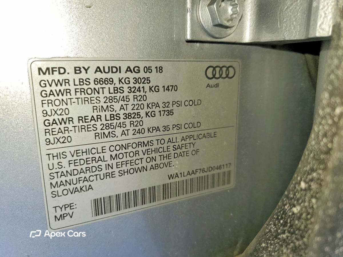 Audi Q7 2018
