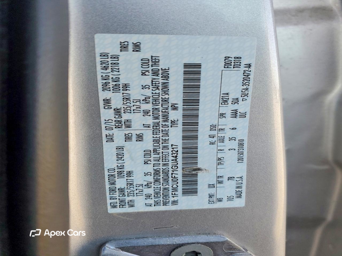 Ford Escape 2016