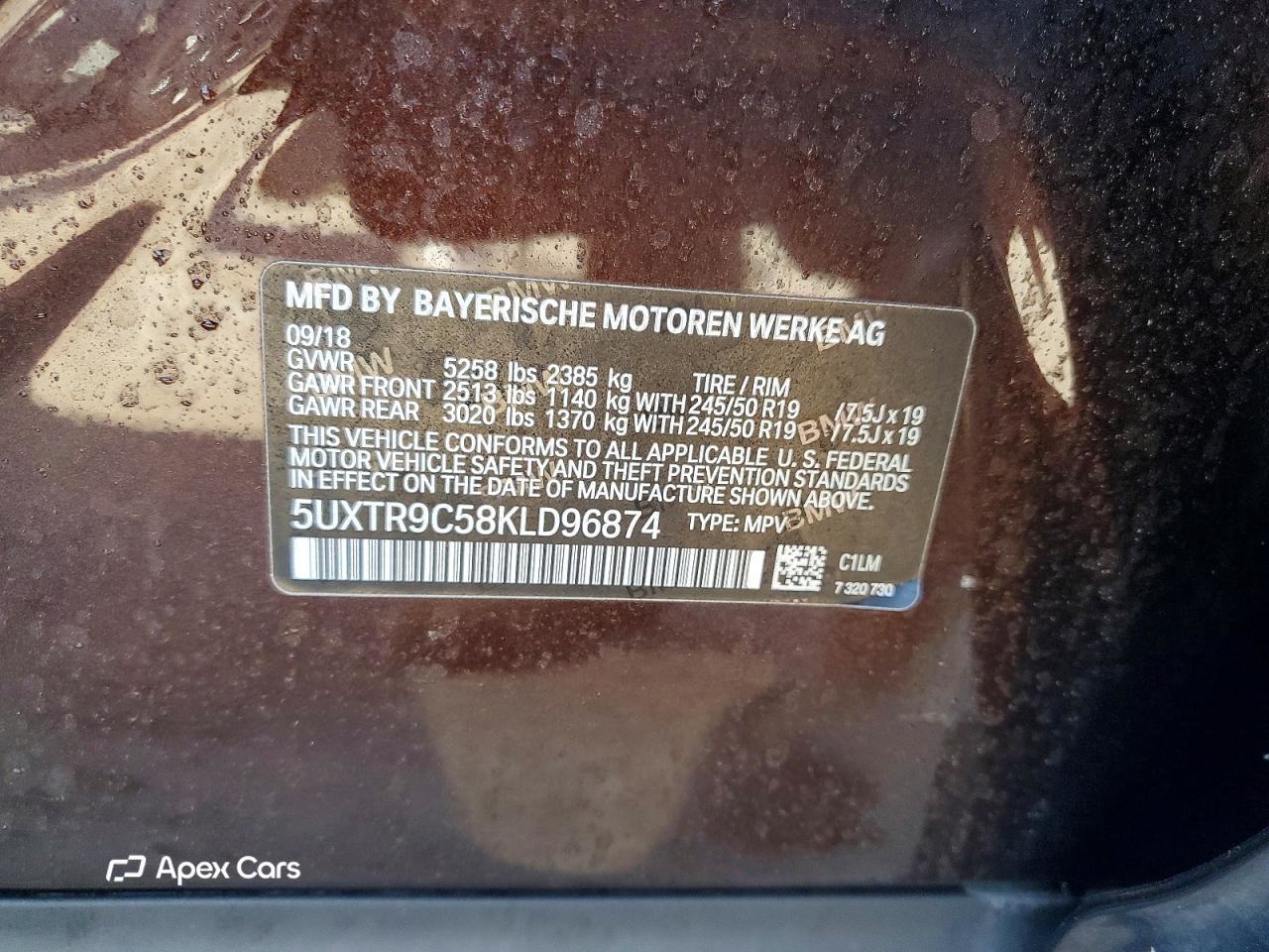 BMW X3 2019